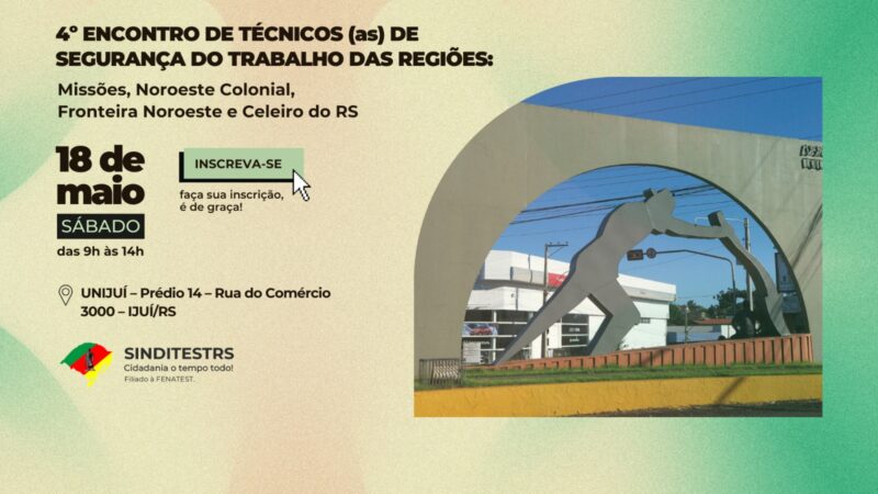 Encontro Regional de TSTs em Ijuí (18/05/2024)