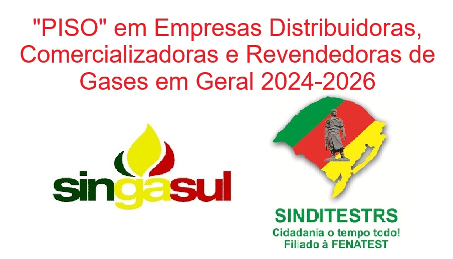 Renovada CCT de Distribuidoras, Comercializadoras e Revendedoras de Gases em Geral