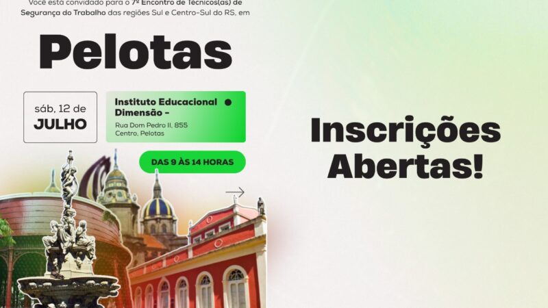 PELOTAS RECEBE ENCONTRO REGIONAL DA CATEGORIA – 12/07/2025