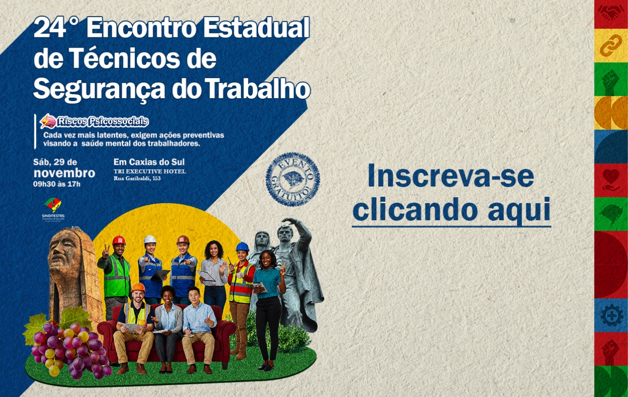 24⁰ Encontro Estadual de TSTs  – GRATUITO