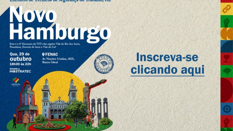 Encontro Regional de TSTs em Novo Hamburgo -GRATUITO