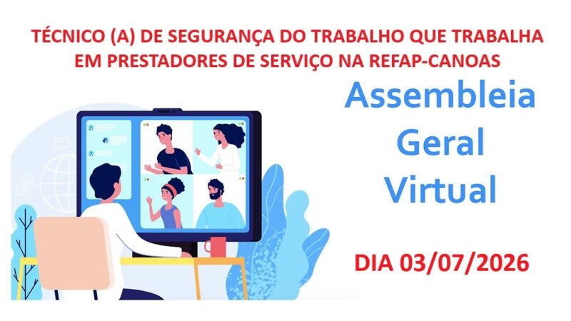 TÉCNICO (A) DE SEGURANÇA DO TRABALHO QUE TRABALHA EM PRESTADORES DE SERVIÇO NA REFAP-CANOAS