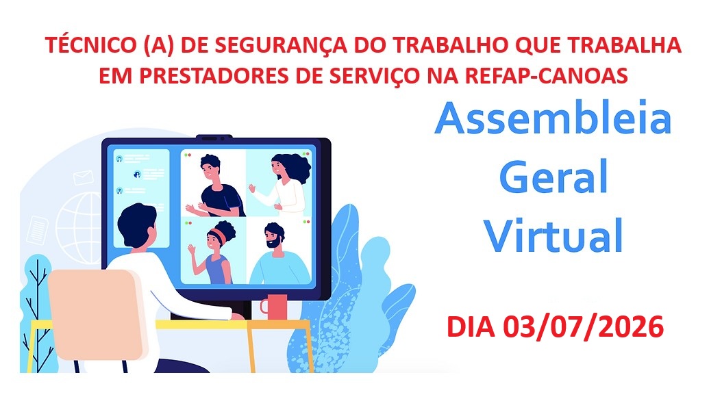 TÉCNICO (A) DE SEGURANÇA DO TRABALHO QUE TRABALHA EM PRESTADORES DE SERVIÇO NA REFAP-CANOAS