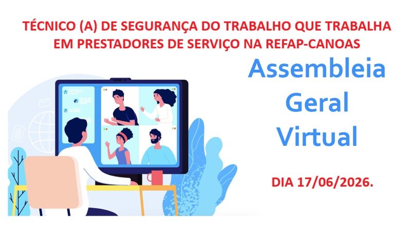 TÉCNICO (A) DE SEGURANÇA DO TRABALHO QUE TRABALHA EM PRESTADORES DE SERVIÇO NA REFAP-CANOAS